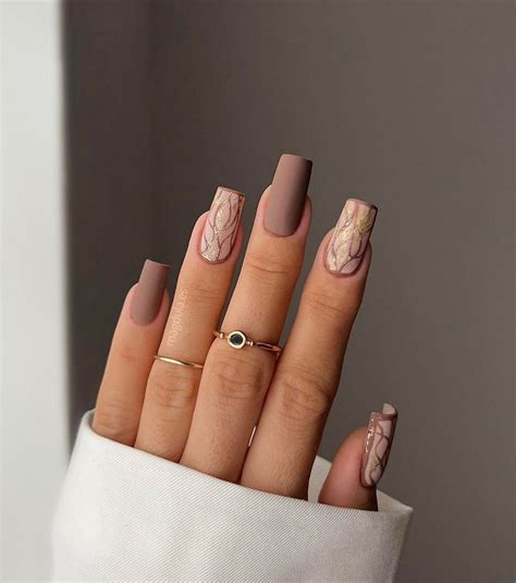 fall wedding guest nails